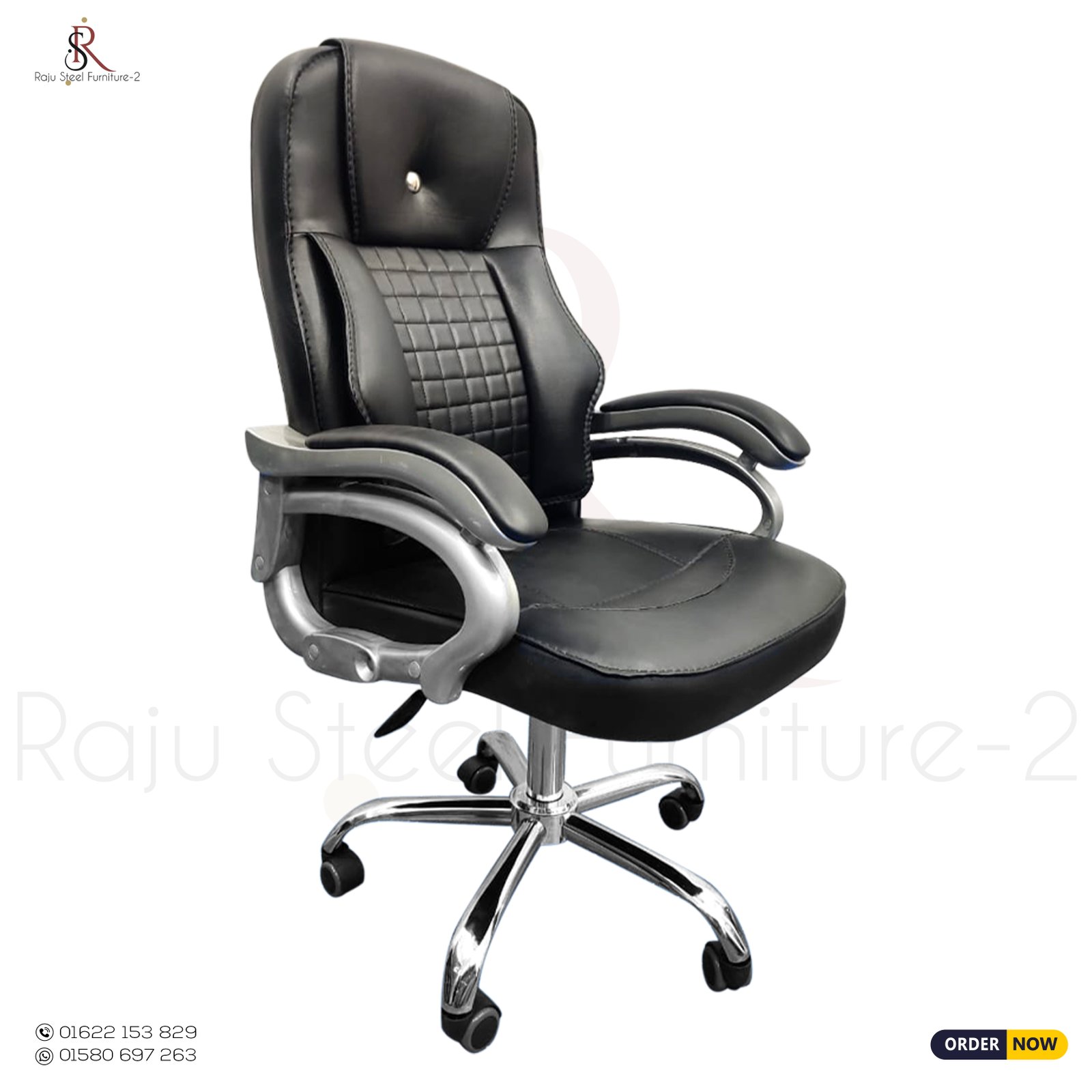 RS-09 Offce chair steel bese